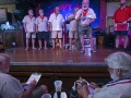 Jeff Ownby implores the judges to choose him during the final round of the Hemingway Look-Alike Contest Saturday, July 24, 2021, at Sloppy Joe’s Bar in Key West, Fla. After being postponed in 2020 by COVID-19, the 2021 competition highlighted the subtropical island’s annual Hemingway Days festival that honors late author Ernest Hemingway, who lived and wrote in Key West for most of the 1930s. FOR EDITORIAL USE ONLY (Andy Newman/Florida Keys News Bureau/HO)