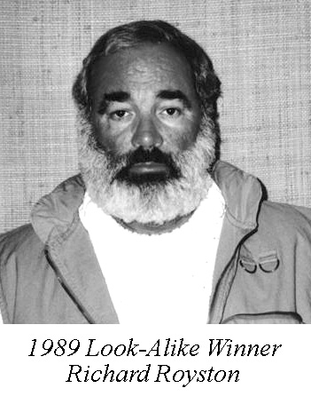 1989 Hemingway Look-A like winner