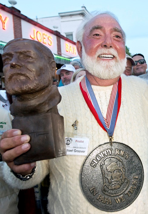 Hemingway Look-A like winner