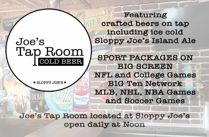 Joe's Tap Room has a great selection of craft beers