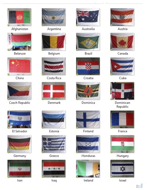 Flags: A to I