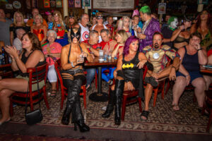 Web comic book cape ers costume contest sloppy joes bar key west ©johnny white 2019 milezerokeywest. Com 5769