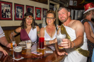 Web toga costume contest sloppy joes bar key west ©johnny white 2019 milezerokeywest. Com 6368