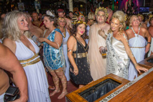 Web toga costume contest sloppy joes bar key west ©johnny white 2019 milezerokeywest. Com 6405