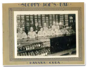 People at the havana club bar