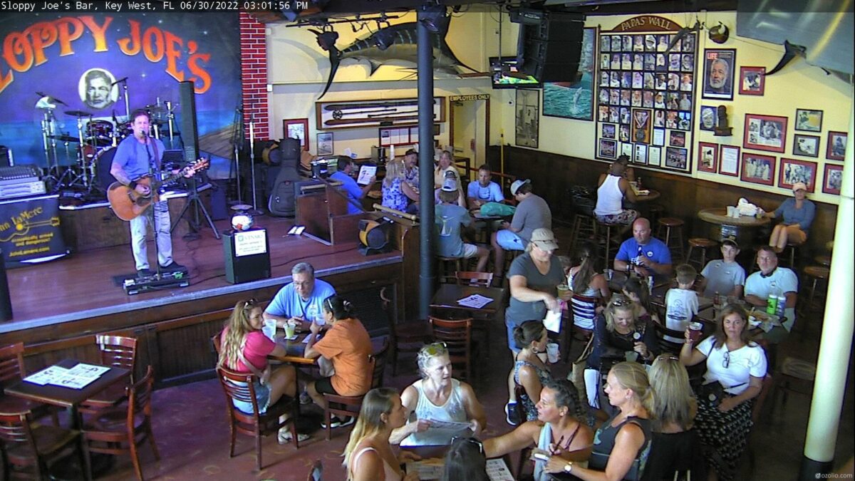 Iconic Key West Fl Bar With Live Music Sloppy Joes Bar 