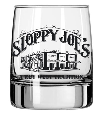 Old Fashion Rocks Glass Item #4850 | Sloppy Joe's Bar | Key West, FL