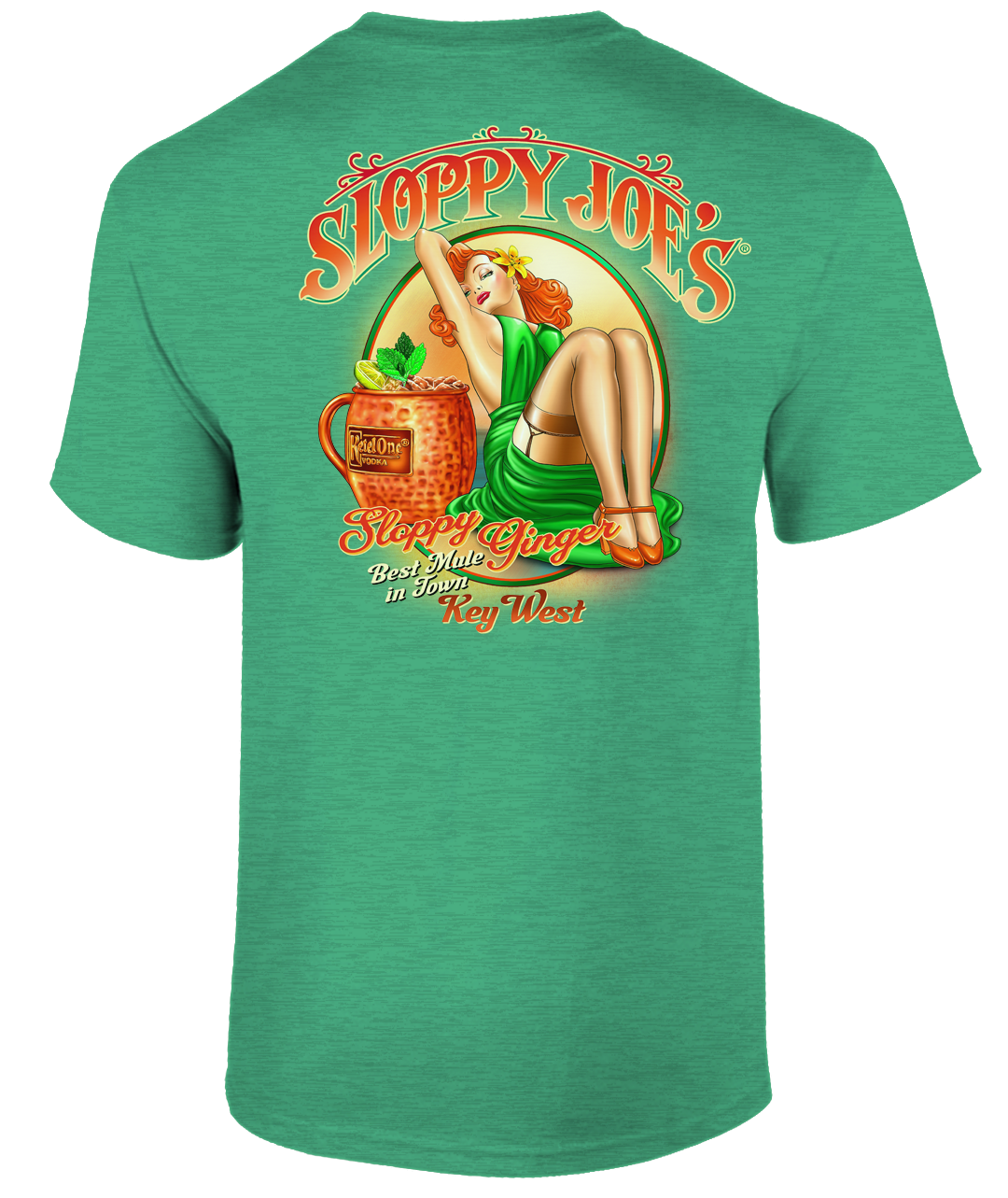 Men s Sloppy Ginger Short Sleeve Sloppy Joe s Bar Key West FL