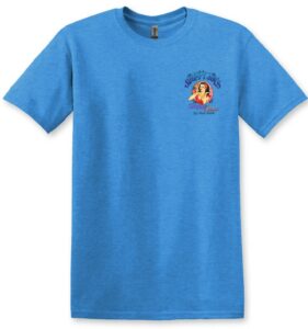 Blue sloppy joe's sloppy rita key west t-shirt, front