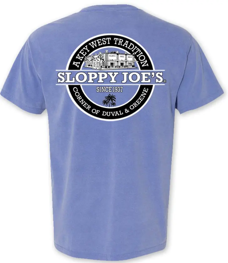Comfort Color Periwinkle | Sloppy Joe's Bar | Key West, FL